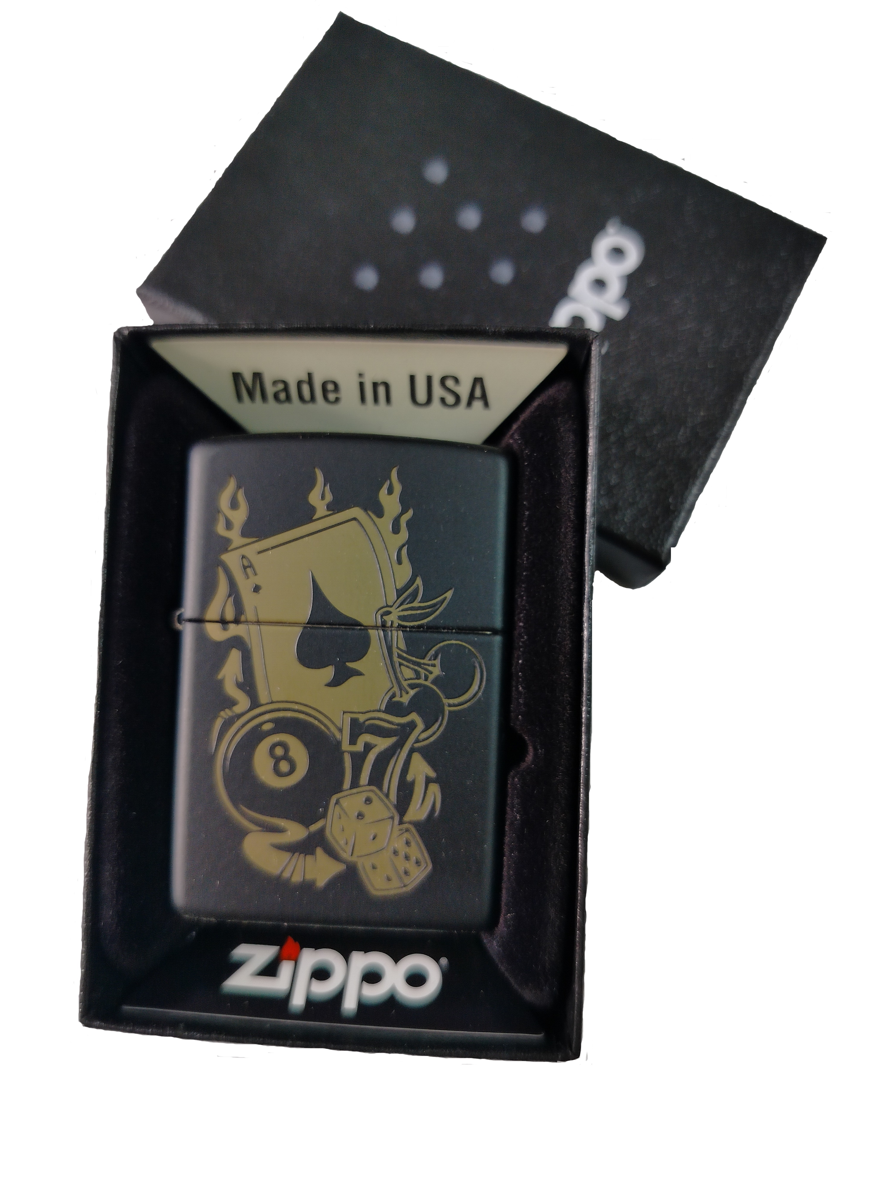  Zippo  Z49257 GAMBLING DESIGN
