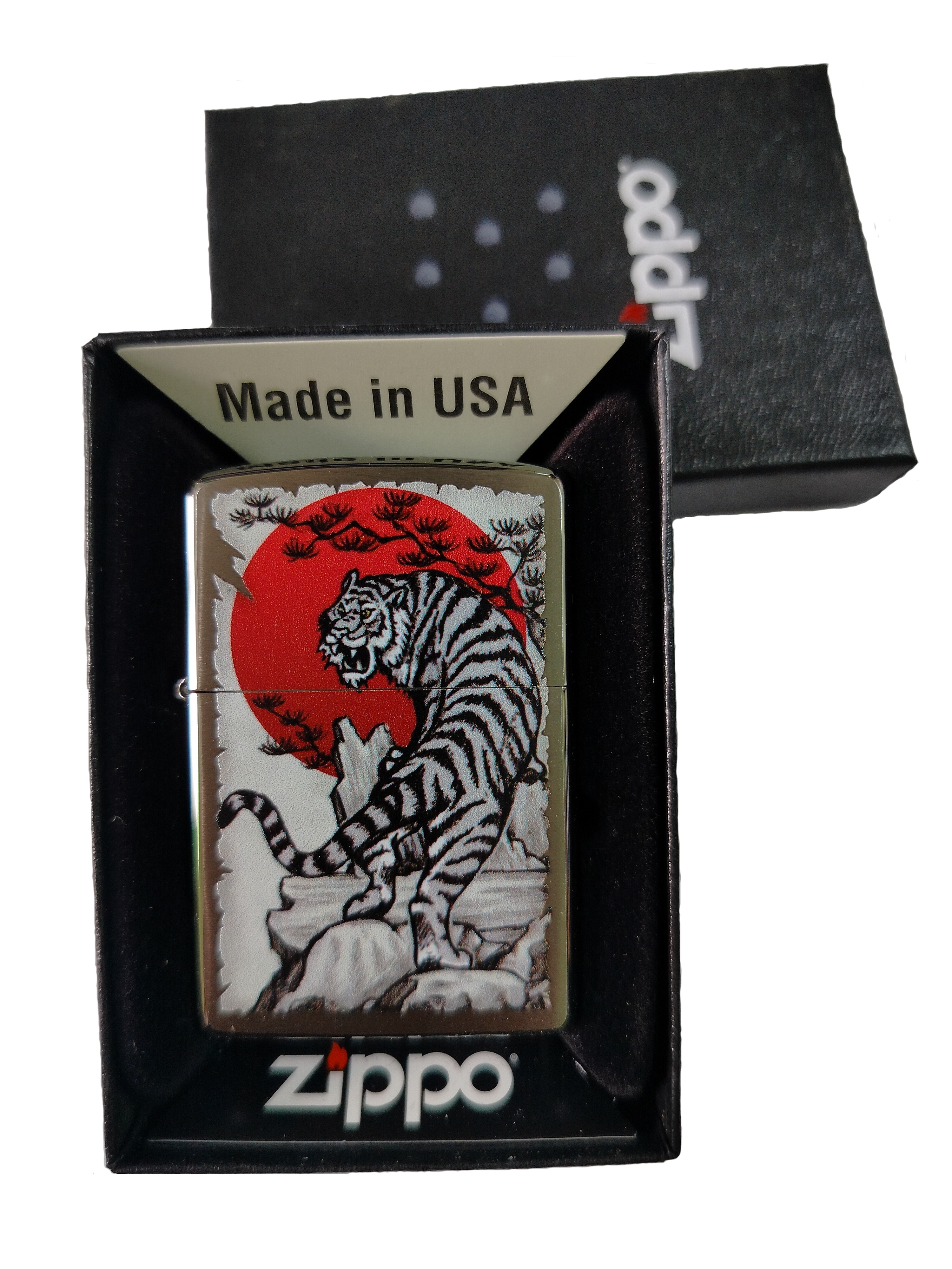  Zippo  Z29889 ASIAN TIGER DESIGN