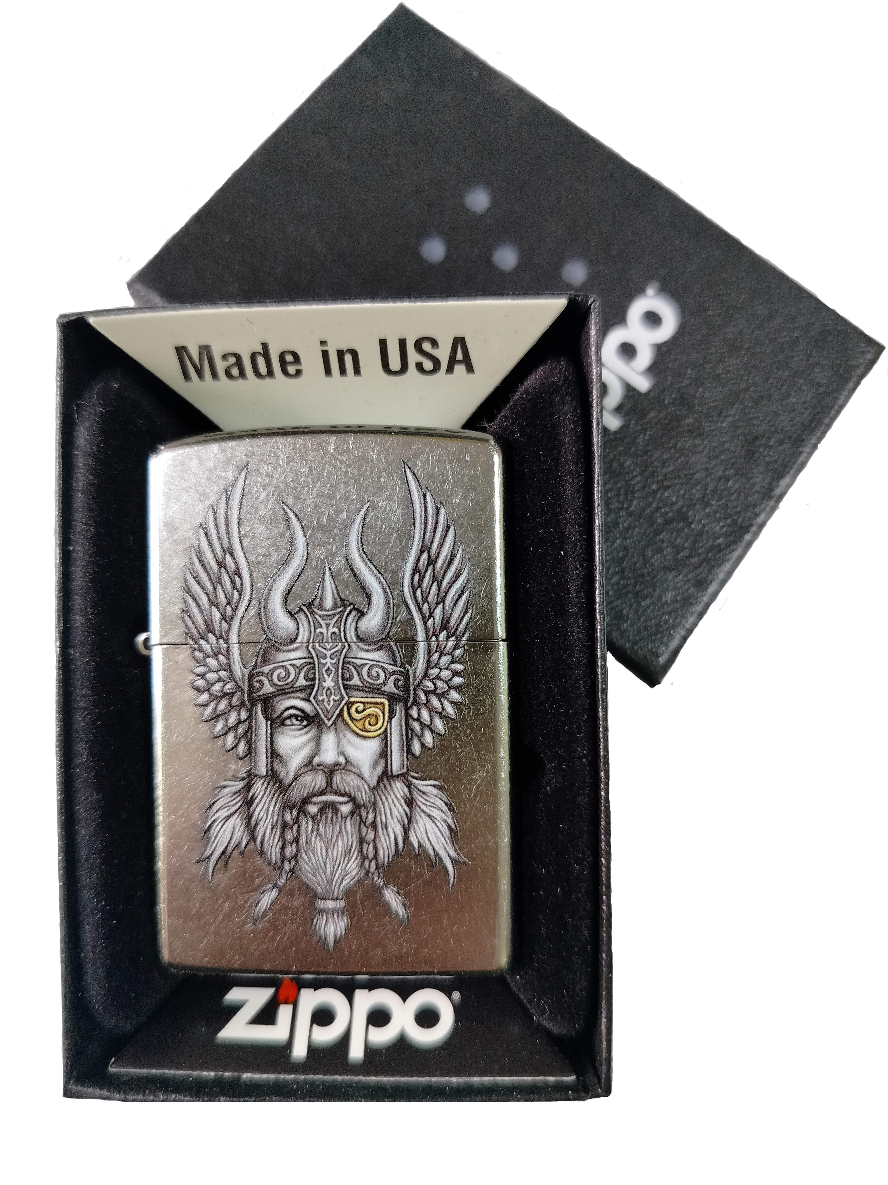  Zippo  Z29871 VIKING WARRIOR DESIGN